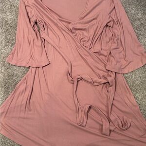 Caden Lane Maternity Soft Pink Robe